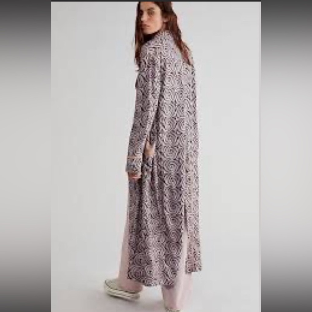 Free People Sunset Maxi Duster Size Small -NWT